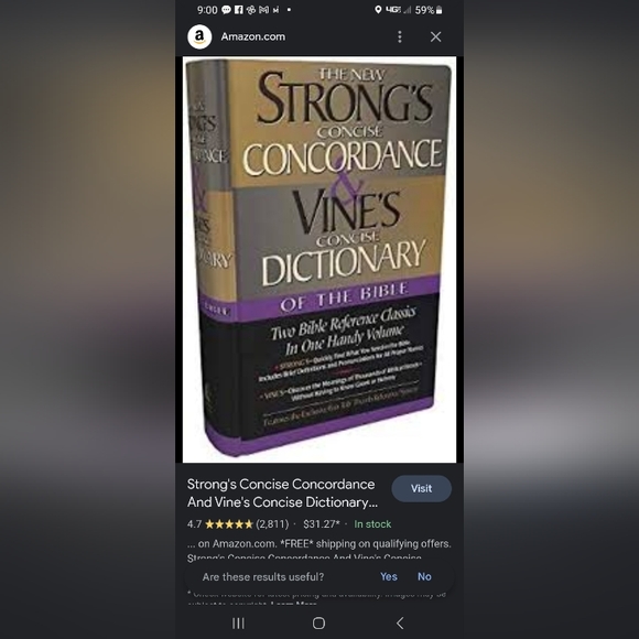 2 in 1 Vines/Strongs Expository - Picture 2 of 2